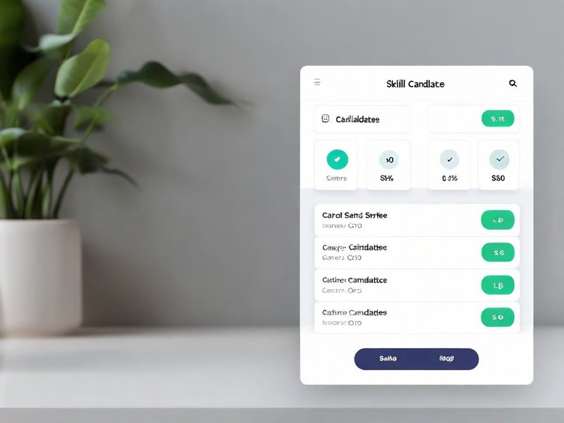 TalentPilot intelligent candidate matching dashboard